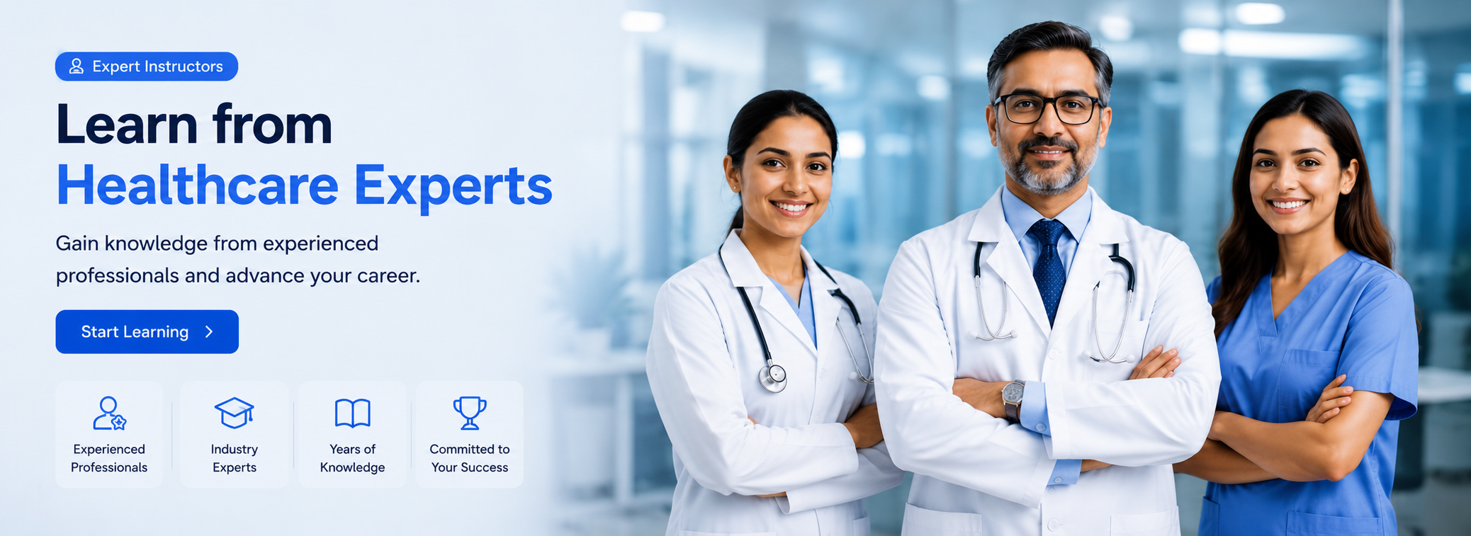 Learn from healthcare experts